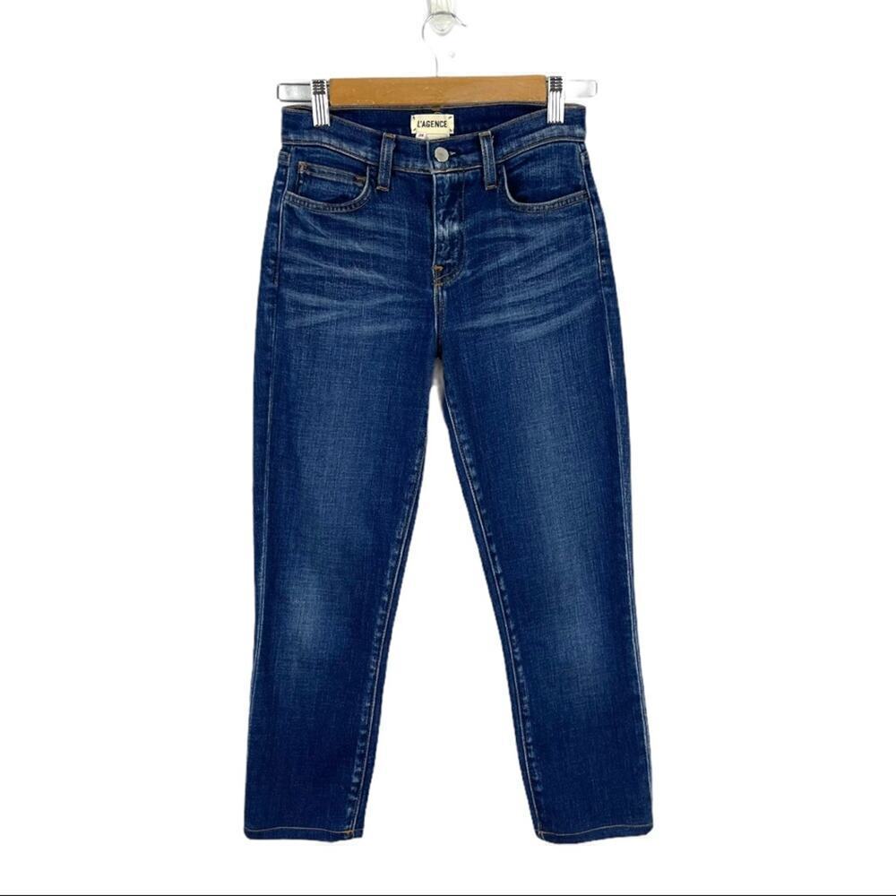 L’AGENCE Nicoline Slim High Rise Jeans Diamond 24